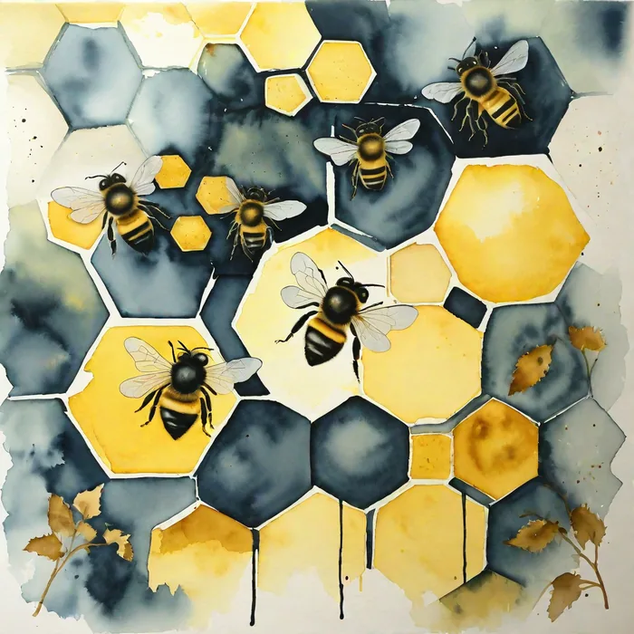 Aquarelle generee par IRIS
